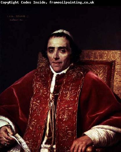 Jacques-Louis David Portrait of Pope Pius VII